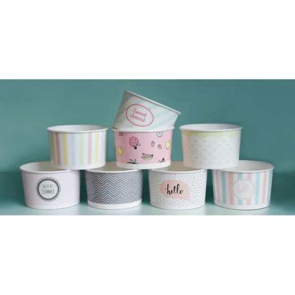 Miseczka papierowa Pastel 245 ml