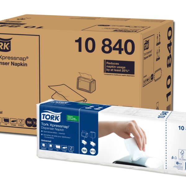 Serwetki do dyspensera Tork 10840 N4 op.9000szt