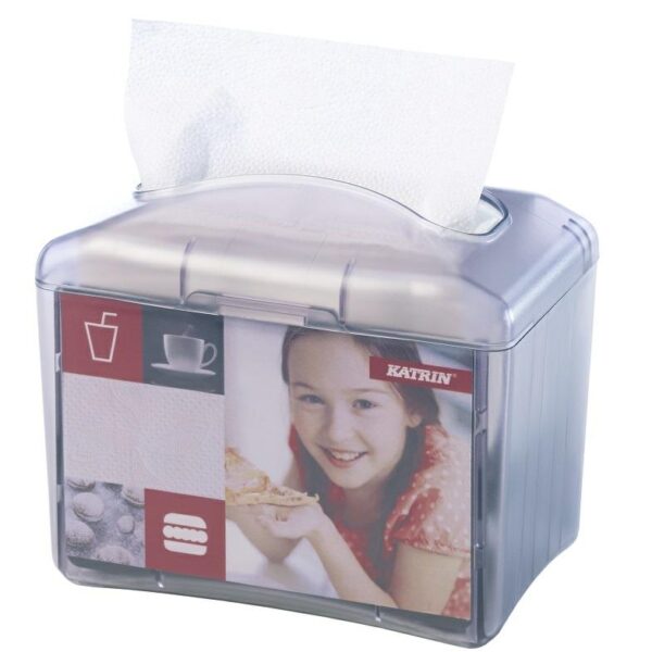 Dyspenser do serwetek Katrin N4 szary  1szt.