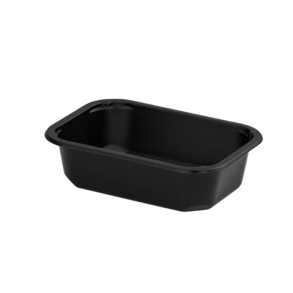 Pojemnik 160/112/1 H45 op.528szt poj. 350/500ml czarny,niedzielony