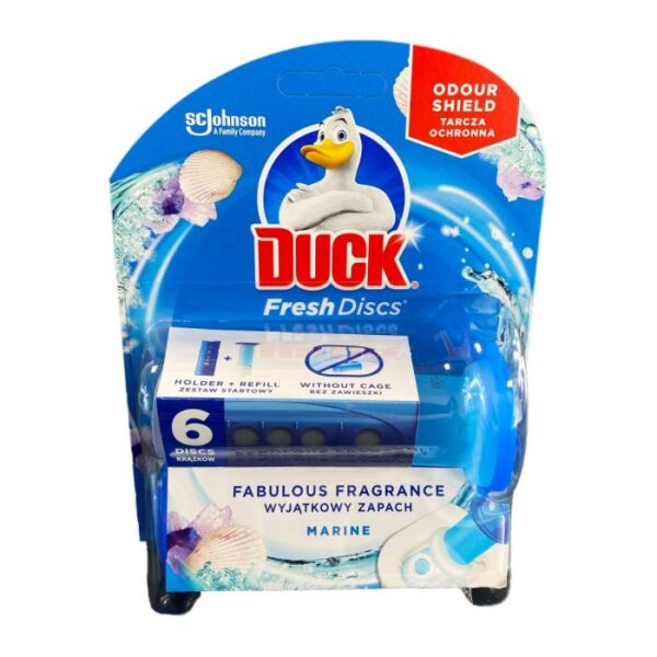 Krążek żelowy do toalet Duck Fresh Discs Marine