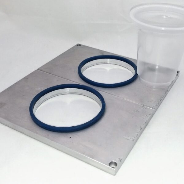 Ramka do maszyny AG02 KUBEK fi95mm podwójna