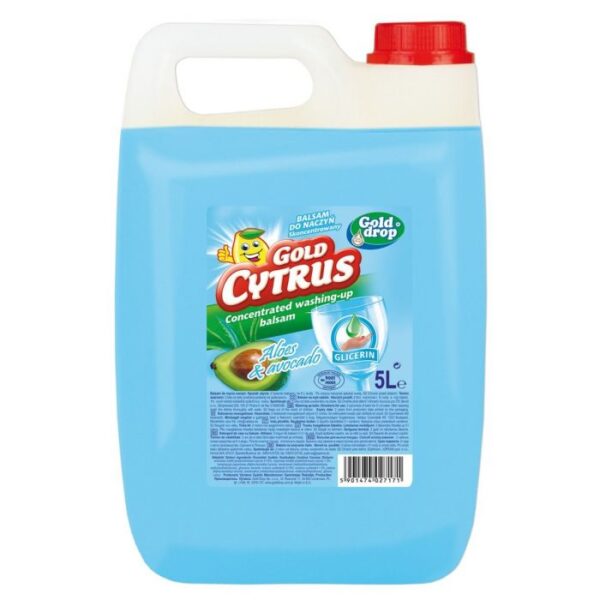 Płyn do mycia naczyń Gold Cytrus BALSAM 5l