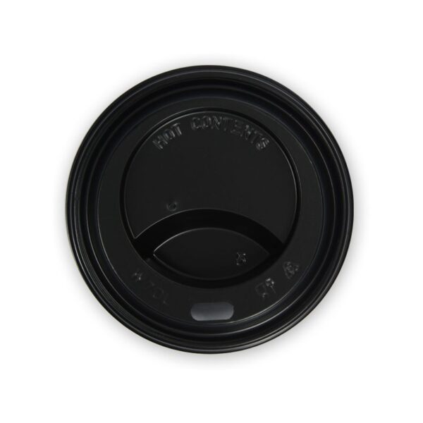 Przykrywka 70 mm do kubka czarna