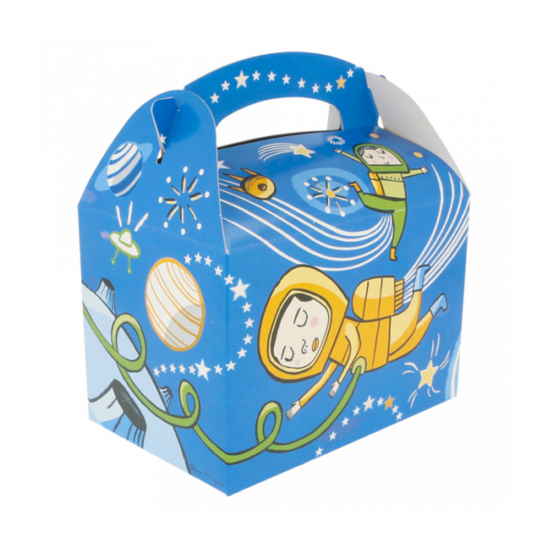 Pudełka Happy Meal z uchwytem motyw KOSMOS
