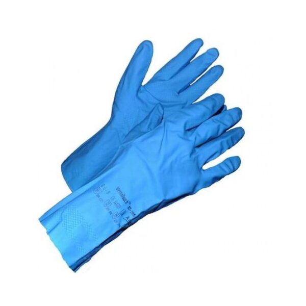 Rękawice lateksowe niebieskie rozmiar L