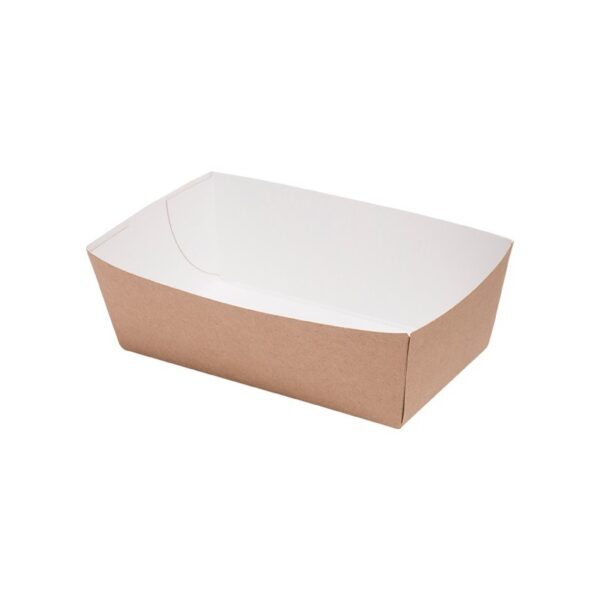 Tacka papierowa 14,5x8x5,5cm brązowa