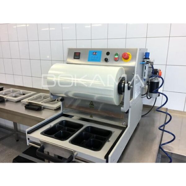 Maszyna do zgrzewu GS100B MAP półautomat z podwójną ramką 227x178mm niedzieloną